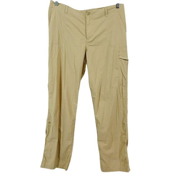 Columbia PFG Aruba Roll Up Pant Cream Womens 12 - Picture 1 of 9